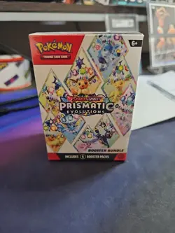 Pokemon TCG Scarlet & Violet Prismatic Evolutions Booster Bundle New Sealed - Image 1