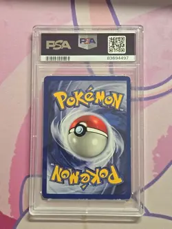 1999 POKEMON BASE SET SHADOWLESS #6 GYARADOS-HOLO PSA 4 - Image 5