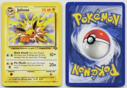 JOLTEON 20/64 RARE JUNGLE POKEMON UNLIMITED LP - Image 3