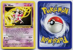 MR. MIME 22/64 RARE JUNGLE POKEMON UNLIMITED LP - Image 3
