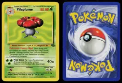 VILEPLUME 31/64 RARE JUNGLE POKEMON UNLIMITED MP - Image 3