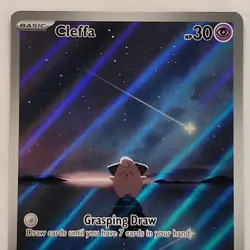Cleffa 202/197 – Obsidian Flames – Illustration Rare – Pokemon TCG NM- - Image 3