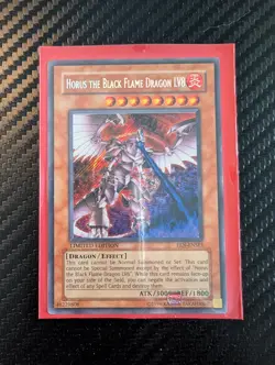 Horus the Black Flame Dragon LV8 – Enemy of Justice Special Ed (EEN-ENSE1) - NM - Image 1