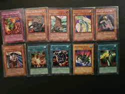 Vintage 1st Edition Labyrinth of Nightmare Yu-gi-Oh LON Lot. About 80 Cards! - Image 1