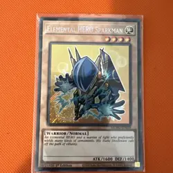 Yu-Gi-Oh! Secret Rare - Elemental HERO Sparkman - MZMU-EN059 - Image 1