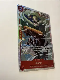 Monet Super Rare (SR) OP10-016 Royal Blood English Foil - Image 2