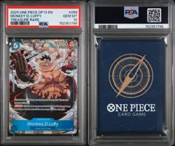 2025 ONE PIECE MONKEY D. LUFFY OP13-CARRYING ON HIS WILL TREASURE RARE TR PSA 10 - Image 3