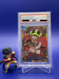 PSA 10 Monkey D. Luffy P-110 2025 ONE PIECE DAY Japanese - Image 1