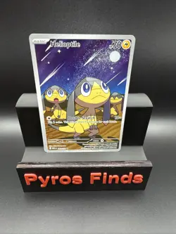 Helioptile 143/132 ME01: Mega Evolution Illustration Rare Pokemon Card - Image 1