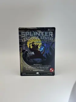 Magic: The Gathering TMNT Splinter Vengeful Sensei Foil Card - Image 3