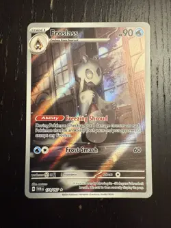 Pokemon TCG Froslass 174/167 Sv06: Twilight Masquerade Holo Full Art Card - Image 1