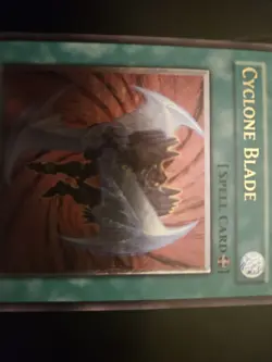 Cyclone Blade POTD-EN043 Ultimate Rare Yugioh Card LP condition - Image 3