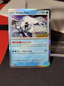 Chien-Pao - 152 Pokemon TCG SV: Scarlet & Violet Promo Cards LP Foil Free Ship - Image 1
