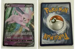 Pokemon TCG 9-Card Lot Meowth V, Espeon V, Pikachu, cleffa, snorlax, - Image 4