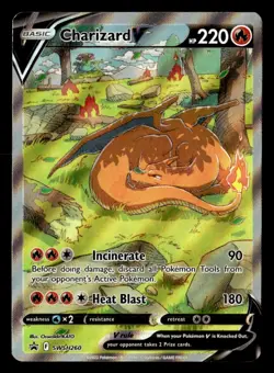 Charizard V - Promo Holo SWSH: Sword & Shield Promo Cards SWSH260 NM Pokemon TCG - Image 1