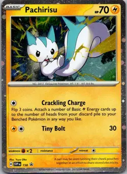 Pachirisu Holo Promo SV: Scarlet & Violet Promo Cards 158 NM - Image 1