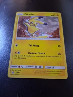Pokemon Pikachu Holo SM98 Black Star Promo 2017 Card - Image 1