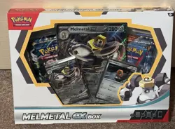 Pokemon Melmetal ex Box 2 Promo + 1 Oversized Card & 4 Booster Packs!! - Image 1