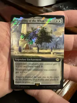 Flowering of the White Tree (Extended Art) (Surge Foil) Lord of the Rings 759 - Image 1