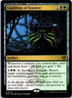 Cauldron of Essence 179 Rare Secrets of Strixhaven Magic: The Gathering NM - Image 1