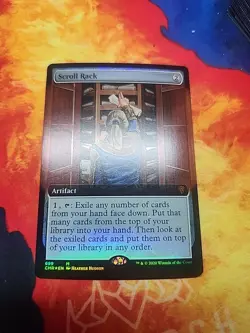 Scroll Rack (Extended Art) - Commander Legends (CMR) - Foil - NM - Image 1