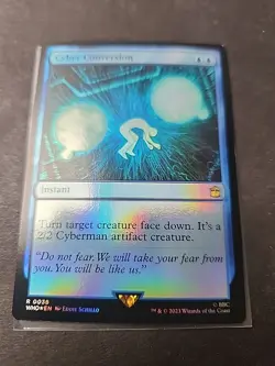 MTG FOIL Cyber Conversion Surge Foil - Doctor Who Commander - Image 1
