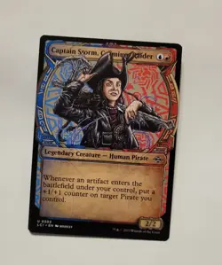 MTG Captain Storm Cosmium Raider LCI Lost Caverns of Ixalan 0303 Showcase Pirate - Image 1
