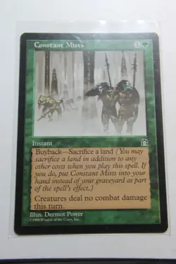 MTG Constant Mists x1- -Stronghold-Lightly Played - Image 1