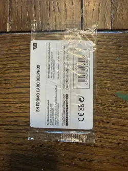 Delphox 013/086 Stamped Promo SEALED Chaos Rising Pokemon Card - Image 2