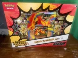 Pokemon Ascended Heroes Mega Emboar EX Box Sealed New Fast Shipping - Image 2
