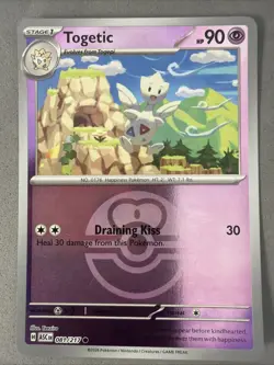 Pokemon TCG * Togetic 81/217 Love Ball Holo C REVERSE HOLO * ME Ascended Heroes - Image 1