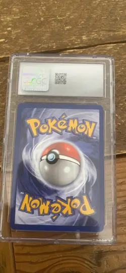 Gyarados CGC 9 Pokemon TCG Base Set 1st Edition Holo Korean 2000 6/102 - Image 2