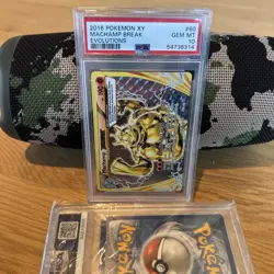 Pokemon XY Evolutions 2016 Machamp Break PSA 10 60/108 - Image 1