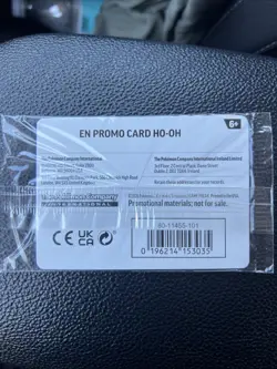 Ho-Oh 010/086 Galaxy GameStop Promo Stamped Sealed - Pokemon Chaos Rising - Image 2