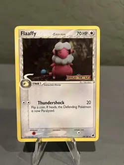 Pokemon TCG Flaaffy Dragon Frontiers Reverse Holo Card 30/101 LP Condition - Image 1