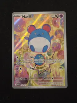 Pokemon TCG Marill 232/217 Illustration Rare Holo Full Art English - Image 1