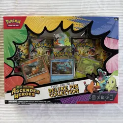 Pokemon TCG Mega Evolution Ascended Heroes First Partners Deluxe Pin Collection - Image 1