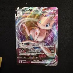 Pokemon Mew VMAX Ultra Rare Full Art Holo Swsh08 114/264 Eng 2021 310 HP - Image 1