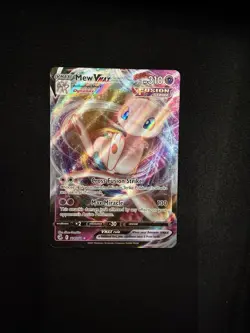 Pokemon Mew VMAX Ultra Rare Full Art Holo Swsh08 114/264 Eng 2021 310 HP - Image 3