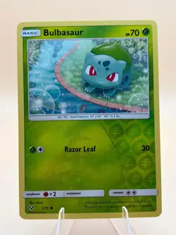 Bulbasaur 1/73 Reverse Common Shining Legends Pokemon Near Mint - Image 1