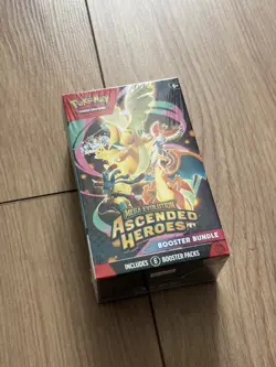 ✅Pokemon TCG: Mega Evolution Ascended Heroes Booster Bundle (6 Pack) | SEALED - Image 1