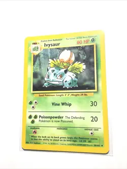IVYSAUR - 30/102 - Base Set - 4th Print - 1999-2000 - Pokemon Card - PL - Image 1