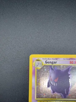 Pokemon Gengar 5/62 Fossil Holo Rare Vintage WOTC Near Mint NM/LP - Image 5