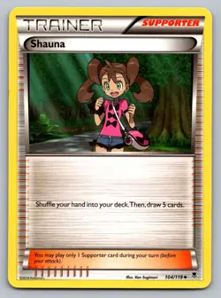 Pokemon TCG XY - Phantom Forces Shauna 104/119 - Image 1