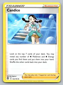 Pokemon TCG SWSH12: Silver Tempest Candice 152/195 - Image 1
