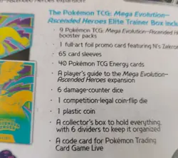Pokemon TCG - Ascended Heroes - Elite Trainer Box (ETB) - Brand New Sealed - Image 3