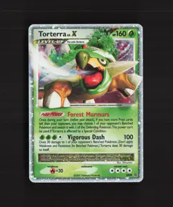 Torterra LV.X DP09 Diamond & Pearl Black Star Promo Holo Pokemon Card MP - Image 1