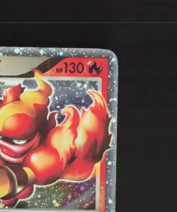 Magmortar LV.X 123/123 Mysterious Treasures Ultra Rare Holo Pokemon Card DMG - Image 4