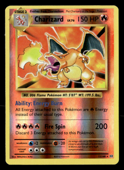 Charizard Holo Rare Reverse Holo XY - Evolutions 11/108 MP Pokemon TCG - Image 1