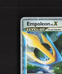 Empoleon LV.X DP11 Diamond & Pearl Black Star Promo Holo Pokemon Card DMG - Image 3
